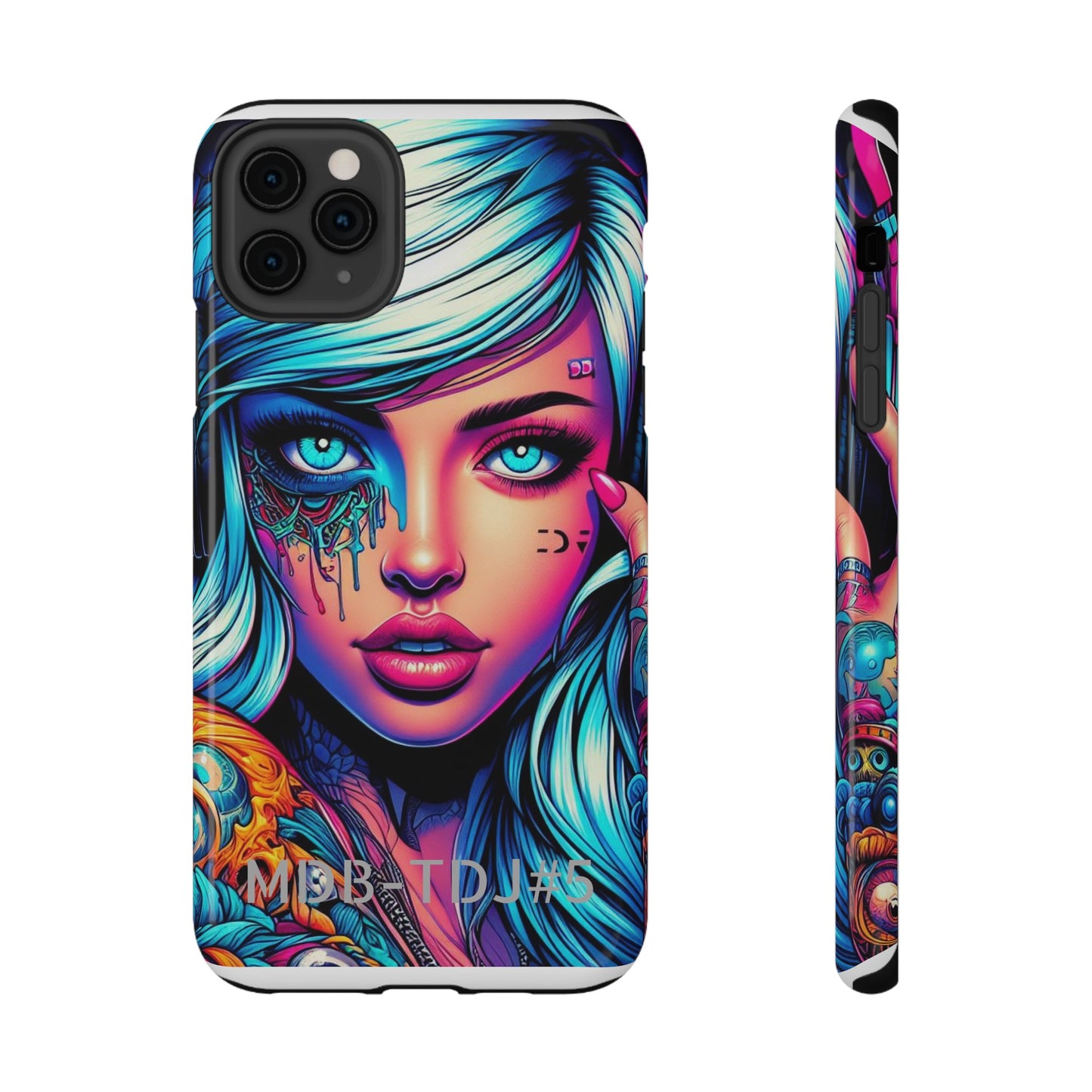 MDBTDJ#5 Impact-Resistant Phone Cases Tattooed Dj's Limited Edition, Phone Case, Tattooed Djs Shop