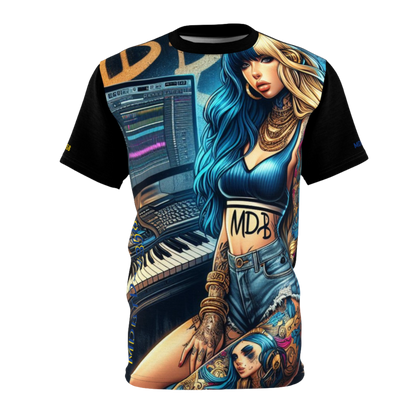 MDBTDJ#358 Premium Tee Shirt - Unisex Tattooed Dj's Limited Edition