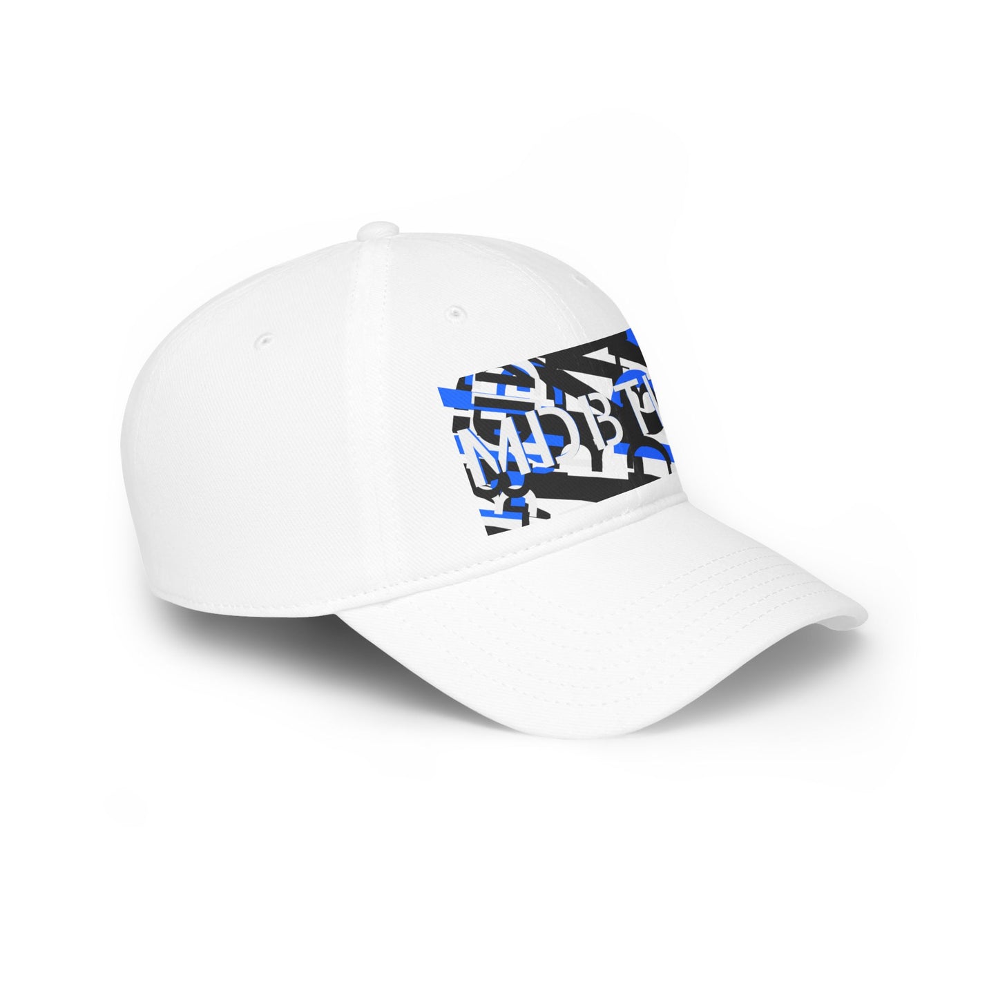 MDBTDJ#BBLUWRDC White - Low Profile Baseball Cap