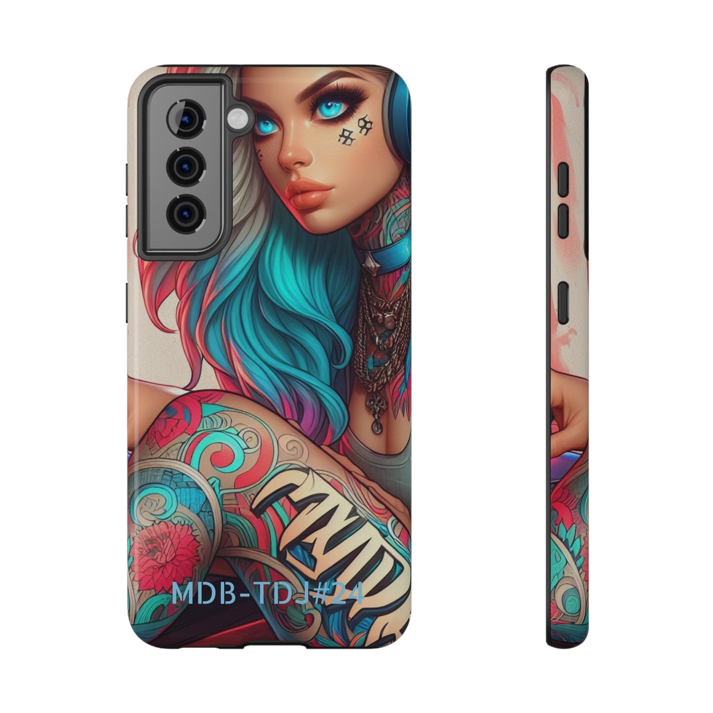 MDBTDJ#24 Impact-Resistant Phone Cases Fits most Tattooed DJ's Limited Edition, Phone Case, Tattooed Djs Shop