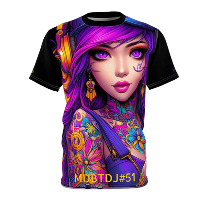 MDBTDJ#51 Premium Art Tee Shirt - Tattooed Dj's Limited Edition - Unisex