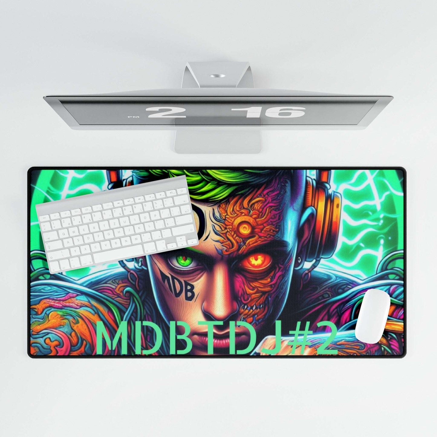 MDBTDJ#2 Mouse Pads Desk Mats, Home Decor, Apparel & Accessories, Tattooed Djs Shop