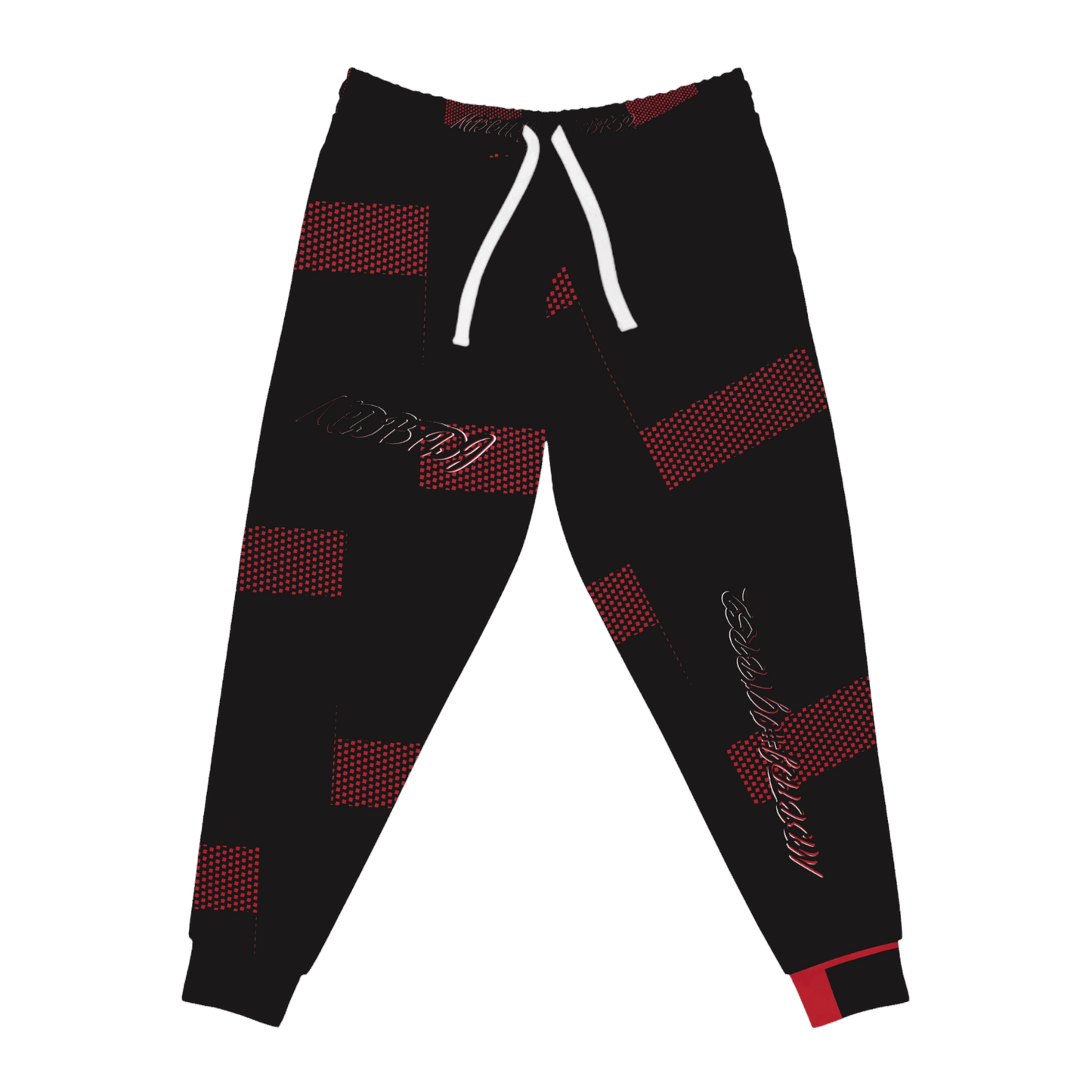 MDBTDJ#OG1BRSQ Athletic Joggers Tattooed DJ's Limited Edition, All Over Prints, Tattooed Djs Shop