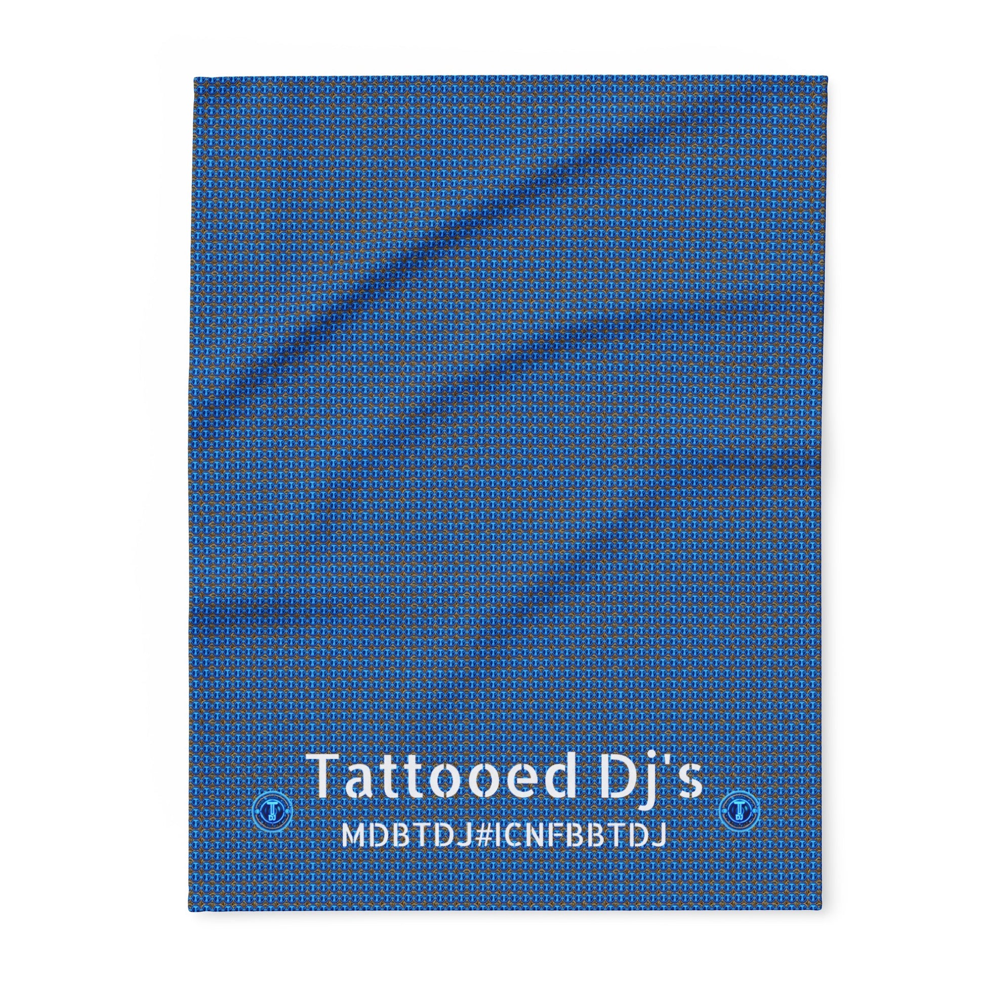 MDBTDJ#ICNFBBTDJ Fleece Blanket Tattooed Dj's Limited Edition, Home Decor, Tattooed Djs Shop