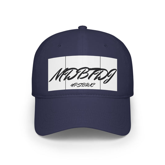 MDBTDJ#PSBWC Navy - Low Profile Baseball Cap, Hats, Hats, Tattooed Djs Shop