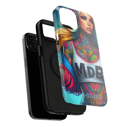 MDBTDJ#23 Impact-Resistant Phone Cases Fits most Tattooed DJ's Limited Edition, Phone Case, Tattooed Djs Shop