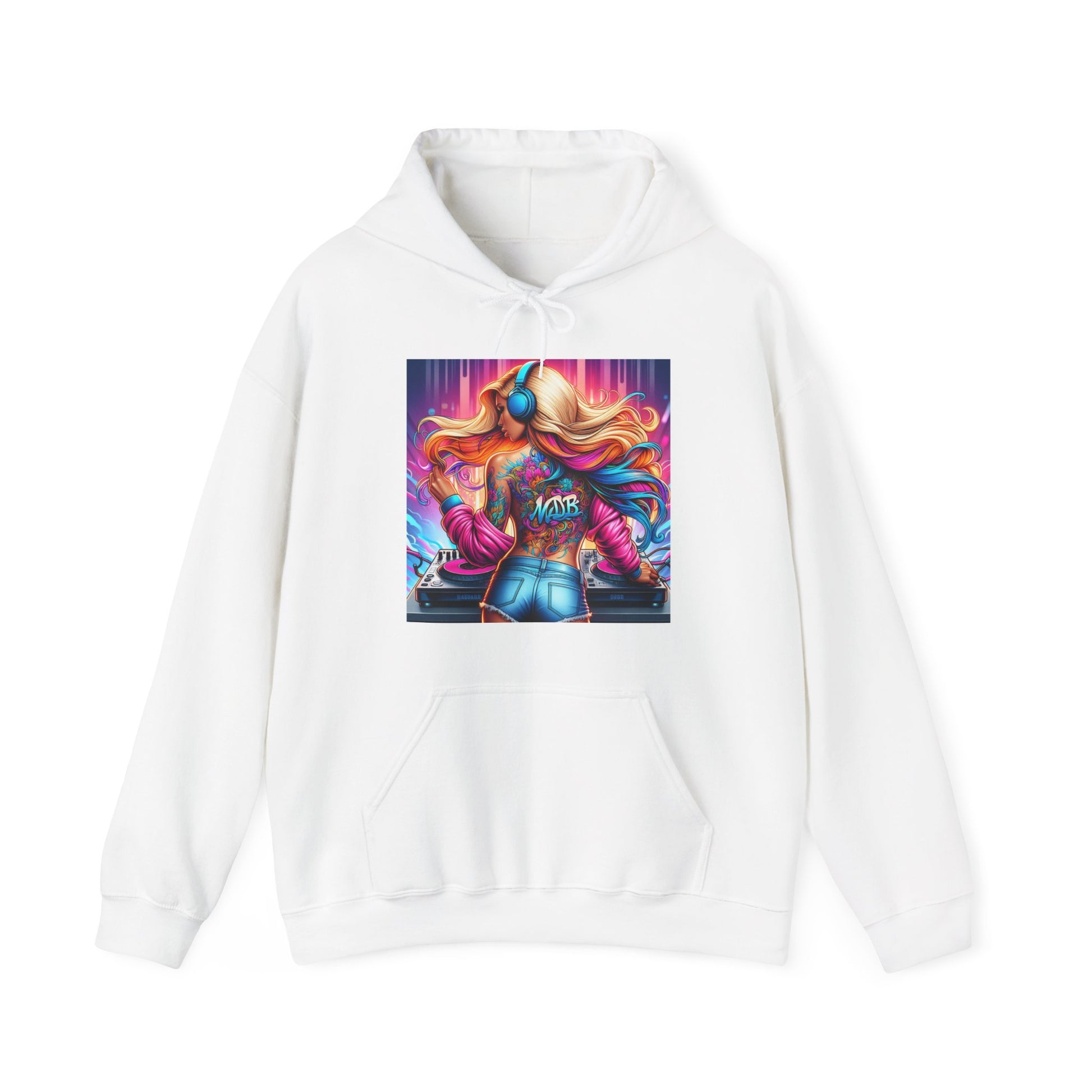 MDBTDJ#7 Unisex Heavy Blend™ Hooded Sweatshirt, Hoodie, Tattooed Djs Shop