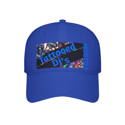 MDBTDJ#FPLCC Blue - Low Profile Baseball Cap Tattooed Dj's Limited Edition