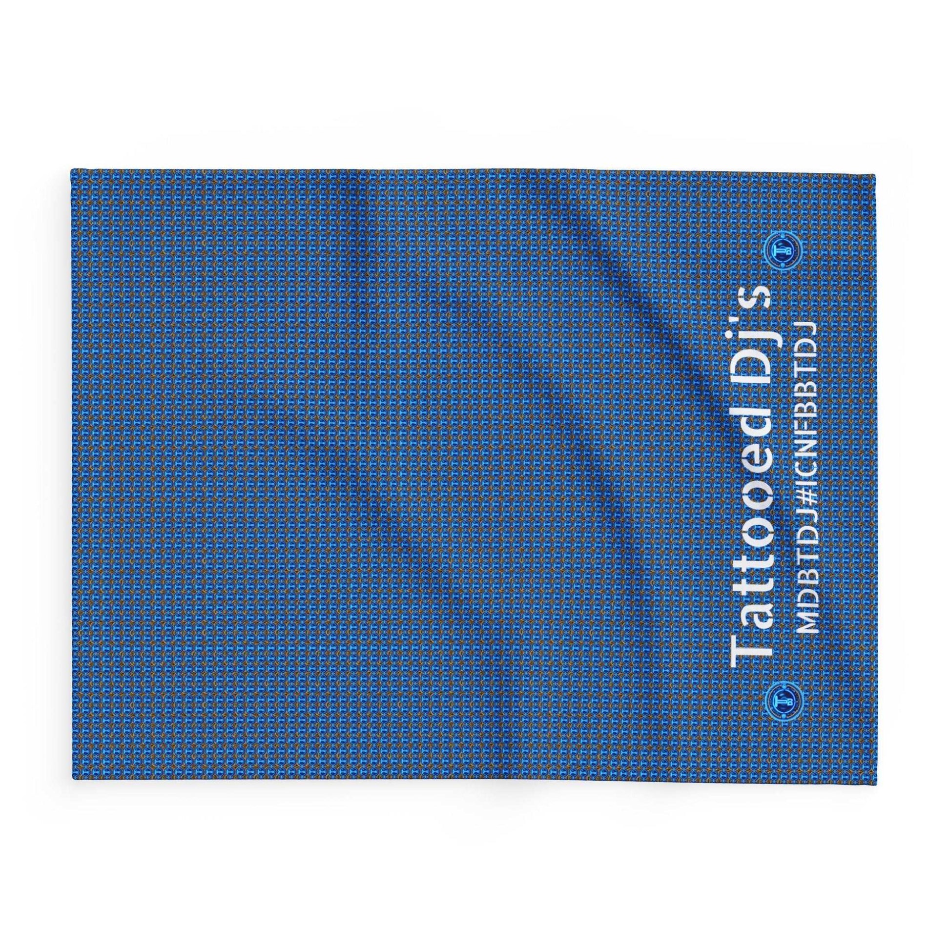 MDBTDJ#ICNFBBTDJ Fleece Blanket Tattooed Dj's Limited Edition, Home Decor, Tattooed Djs Shop