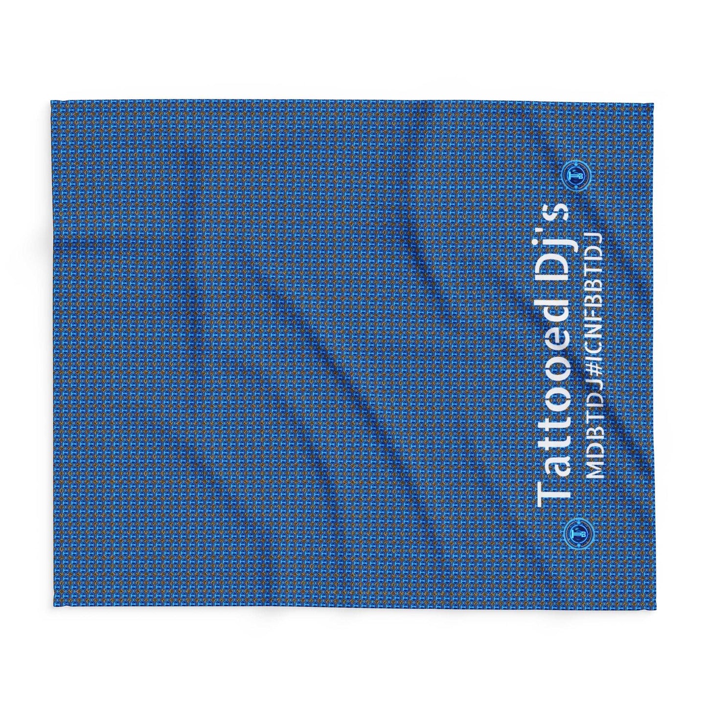 MDBTDJ#ICNFBBTDJ Fleece Blanket Tattooed Dj's Limited Edition, Home Decor, Tattooed Djs Shop