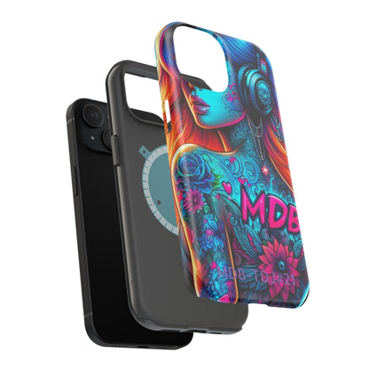 MDBTDJ#21 Impact-Resistant Phone Cases Fits most Tattooed DJ's Limited Edition, Phone Case, Tattooed Djs Shop