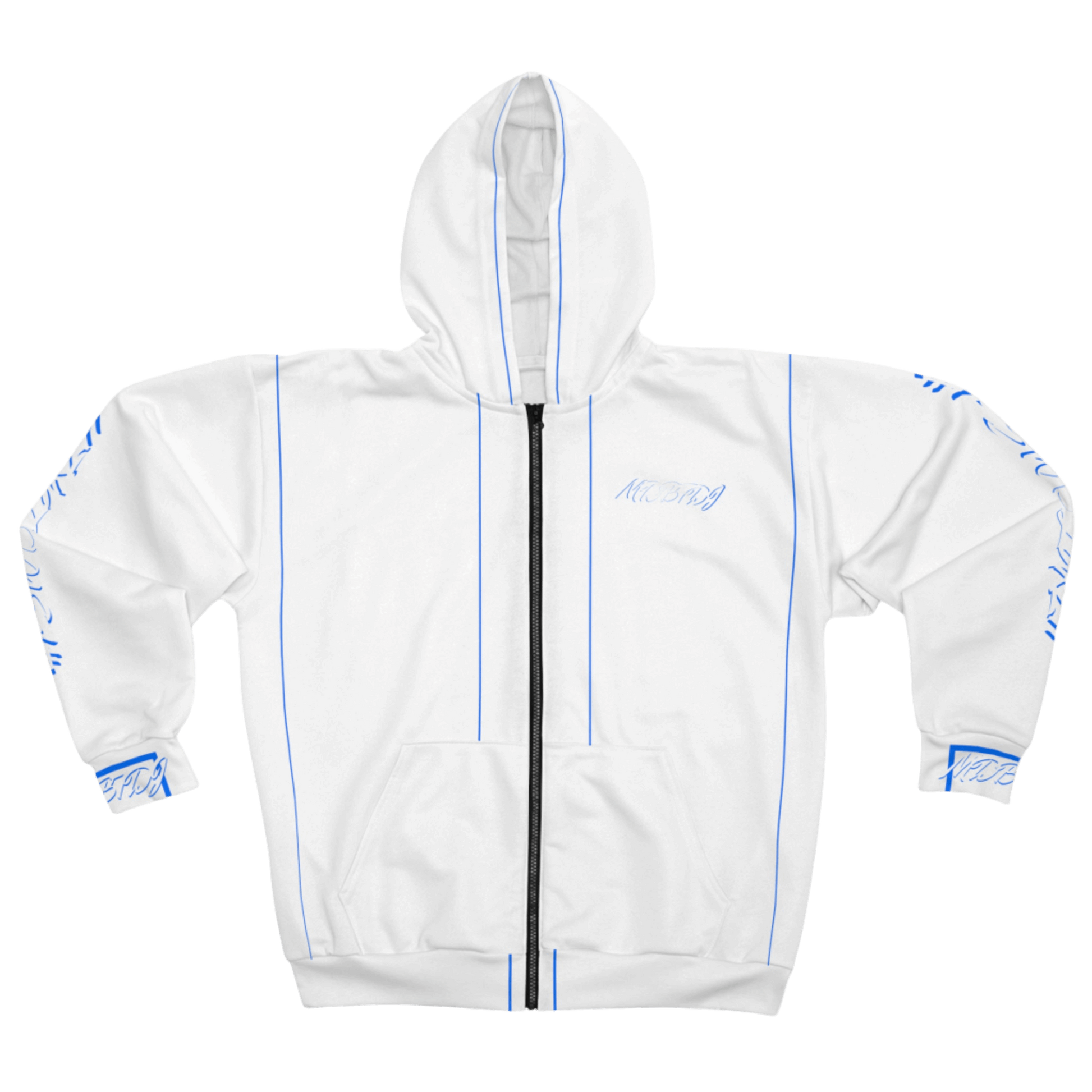 MDBTDJ#PSWBLUKZH Premium Zip Up Hoodie - Unisex