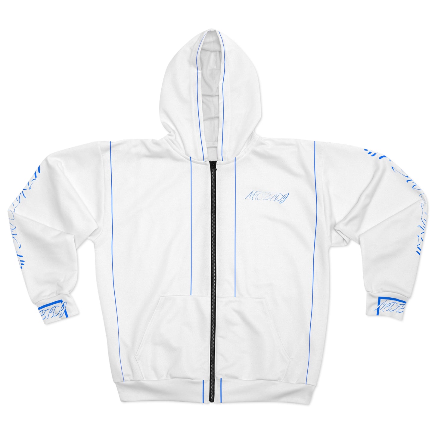 MDBTDJ#PSWBLUKZH Premium Zip Up Hoodie - Unisex