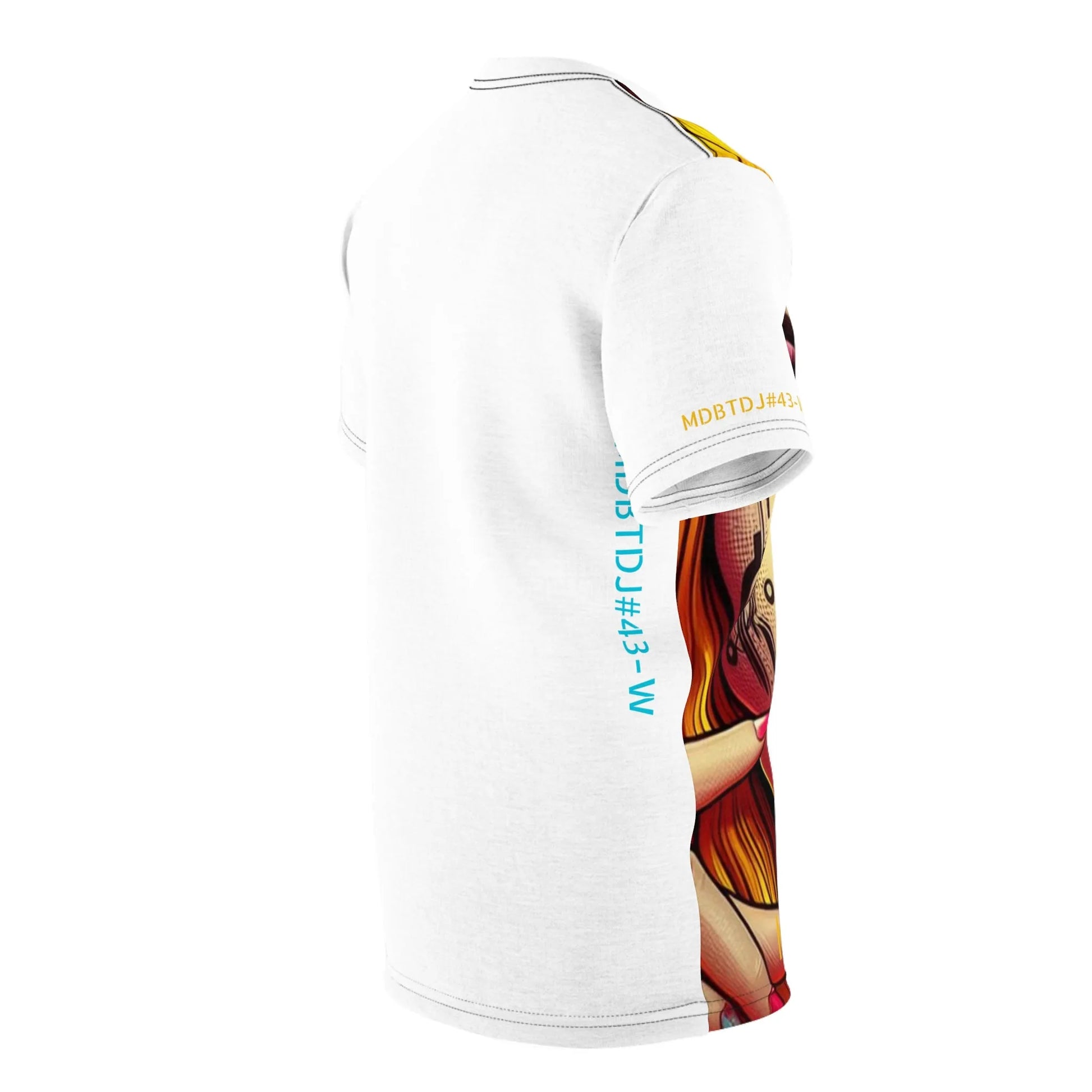 MDBTDJ#43-W Premium Art Tee Shirt - Tattooed Dj's Limited Edition - Unisex, T-Shirt, T-Shirts, Tattooed Djs Shop