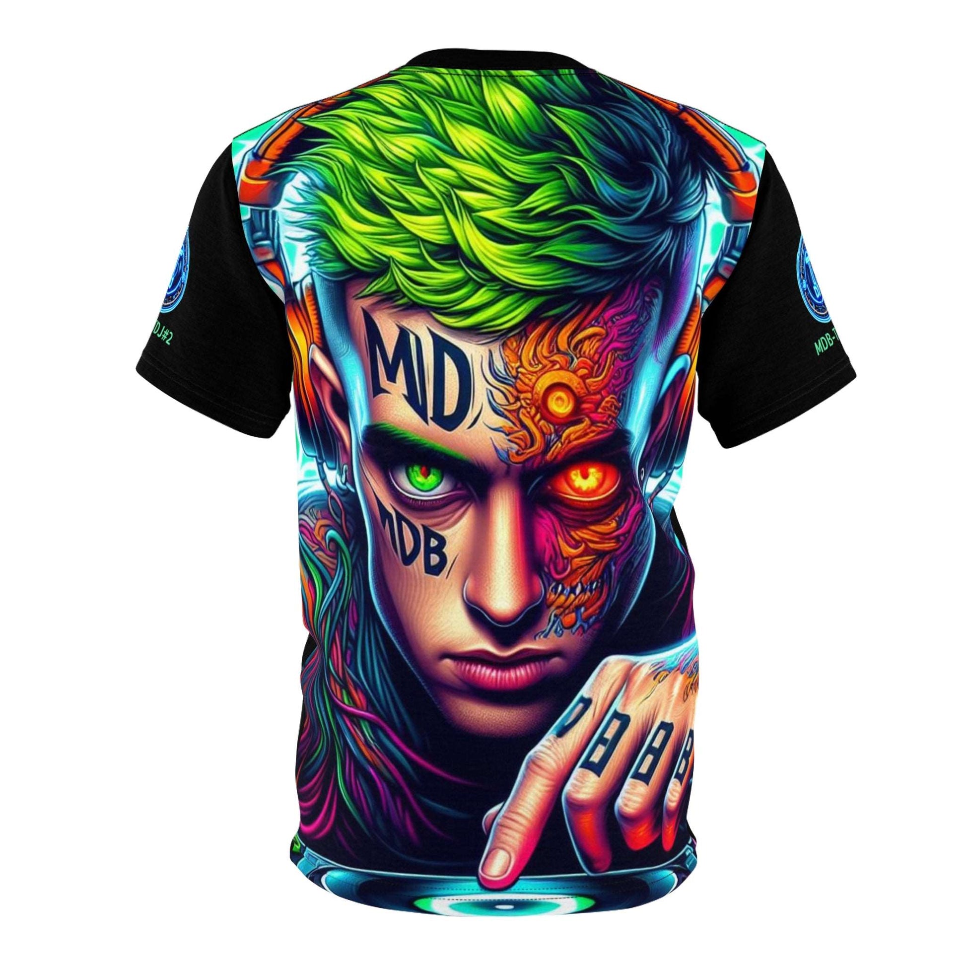 MDBTDJ#2 Unisex Cut & Sew Tee Tattooed Dj's Limited Edition, All Over Prints, Tattooed Djs Shop
