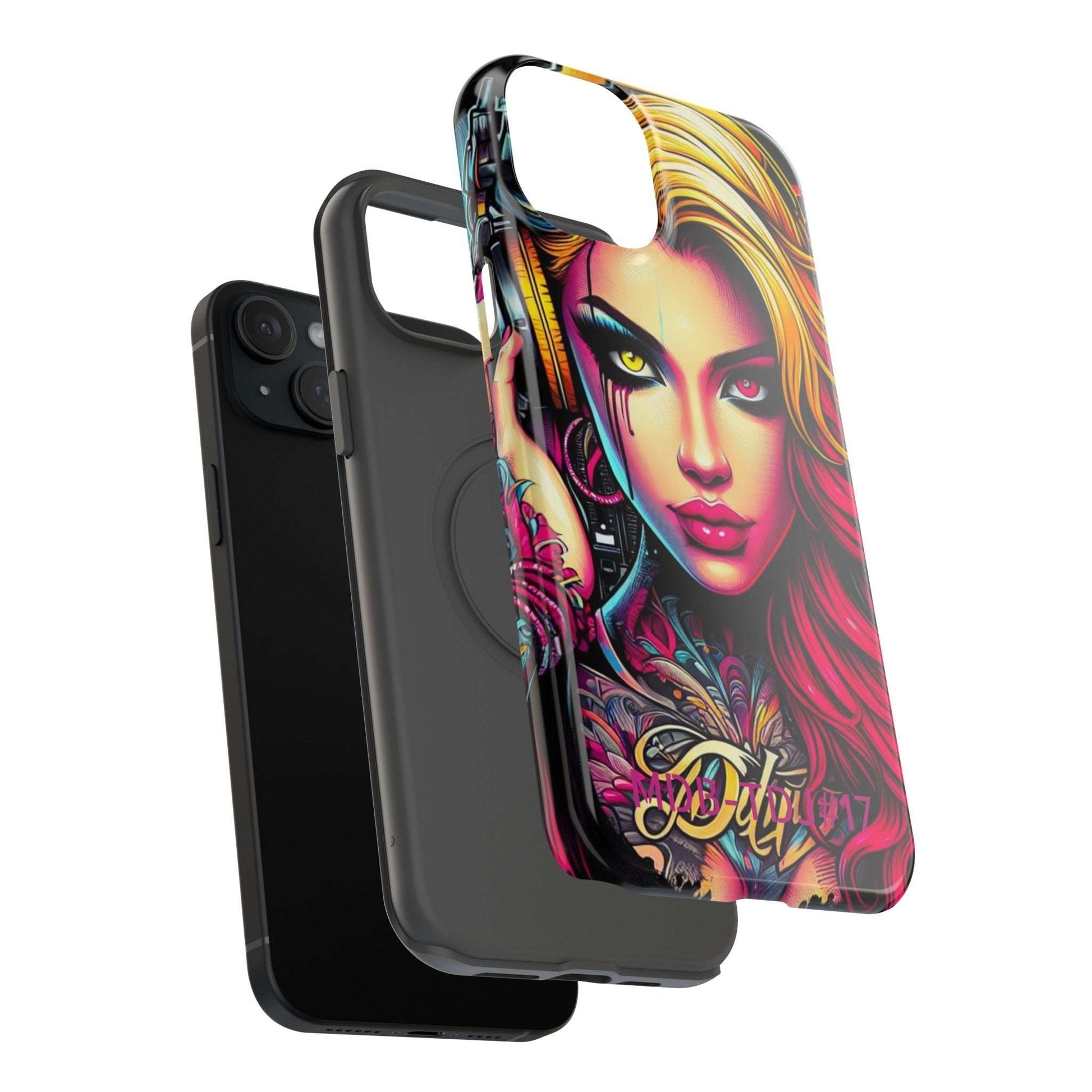 MDBTDJ#17 Impact-Resistant Phone Cases Fits most Tattooed DJ's Limited Edition