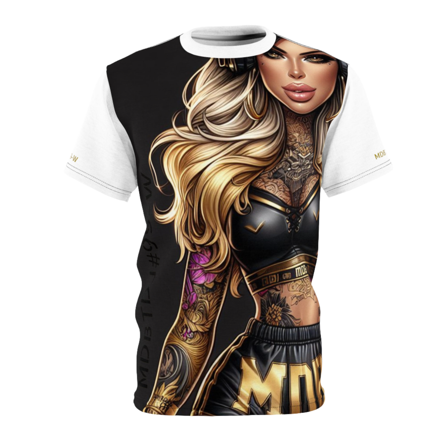 MDBTDJ#99-W Premium Tee Shirt - Unisex Tattooed Dj's Limited Edition