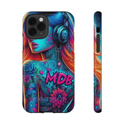 MDBTDJ#21 Impact-Resistant Phone Cases Fits most Tattooed DJ's Limited Edition, Phone Case, Tattooed Djs Shop