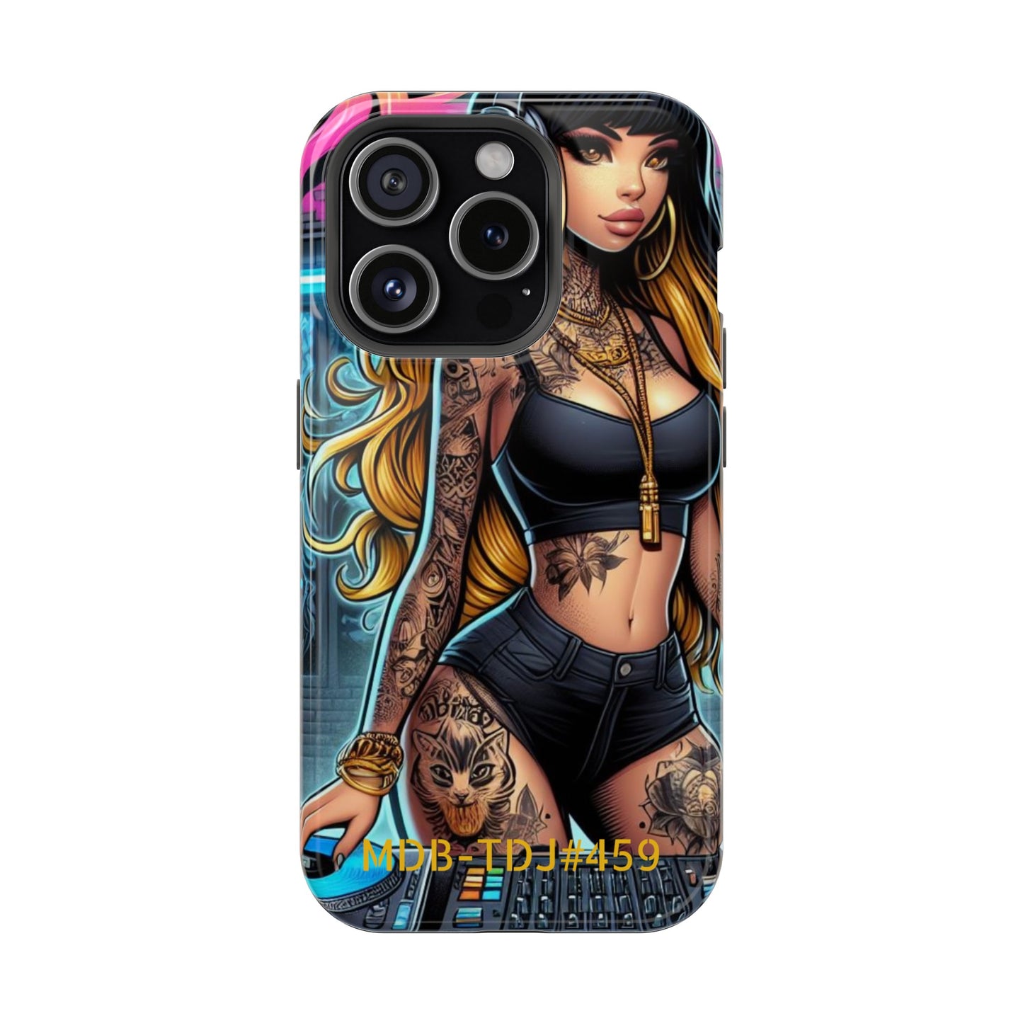 MDBTDJ#459 Impact-Resistant Phone Case Tattooed DJ's Limited Edition Fits Most, Phone Case, Tattooed Djs Shop