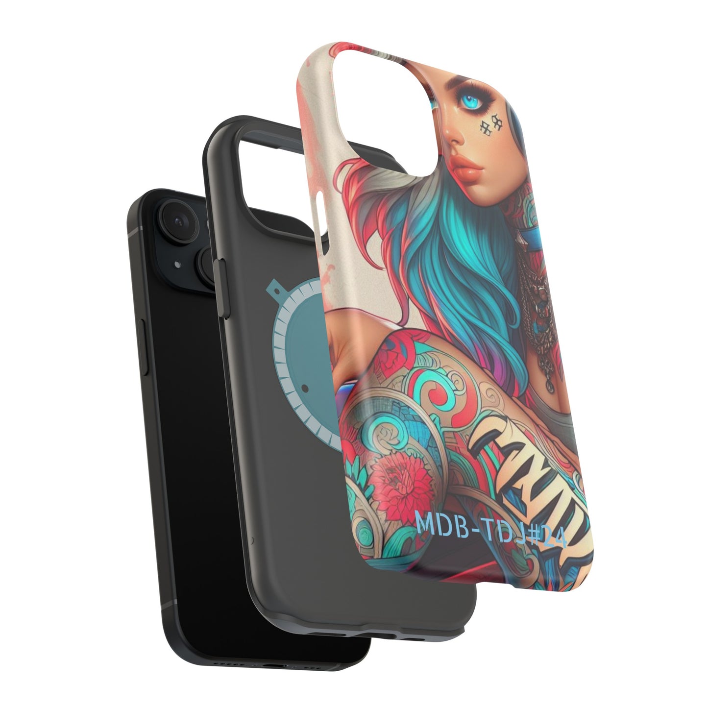 MDBTDJ#24 Impact-Resistant Phone Cases Fits most Tattooed DJ's Limited Edition, Phone Case, Tattooed Djs Shop