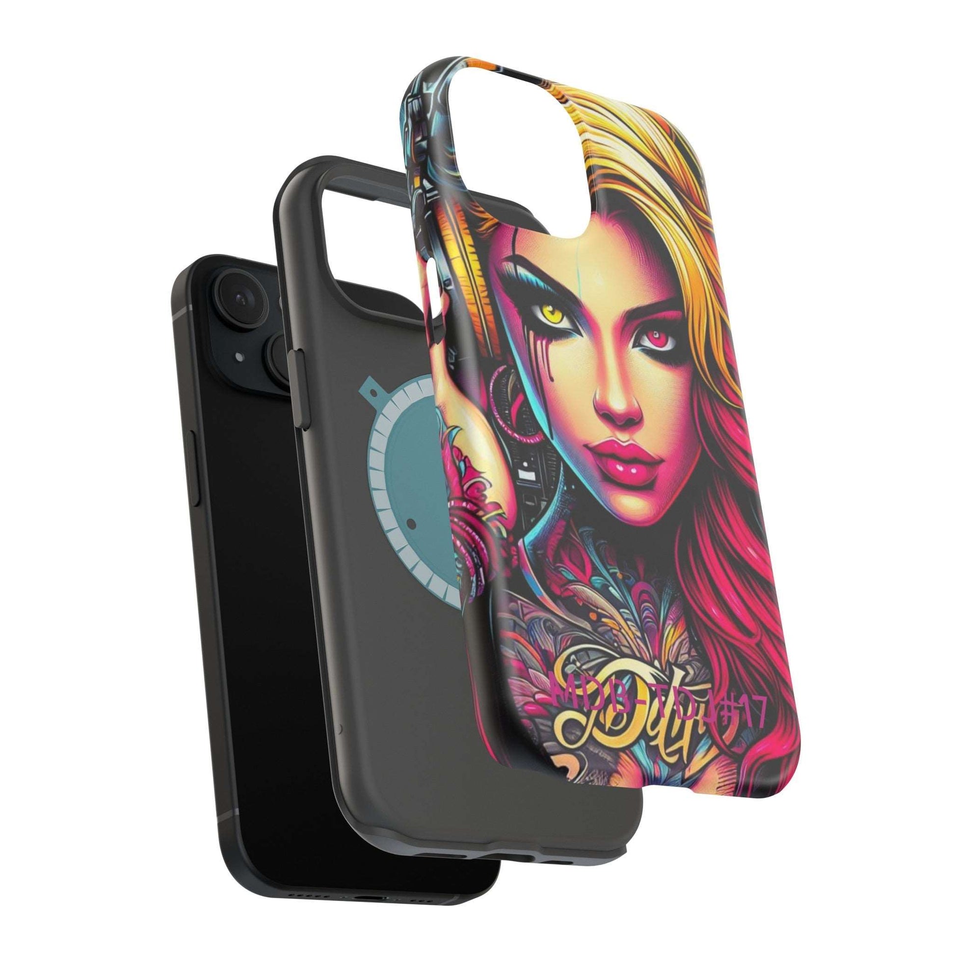 MDBTDJ#17 Impact-Resistant Phone Cases Fits most Tattooed DJ's Limited Edition