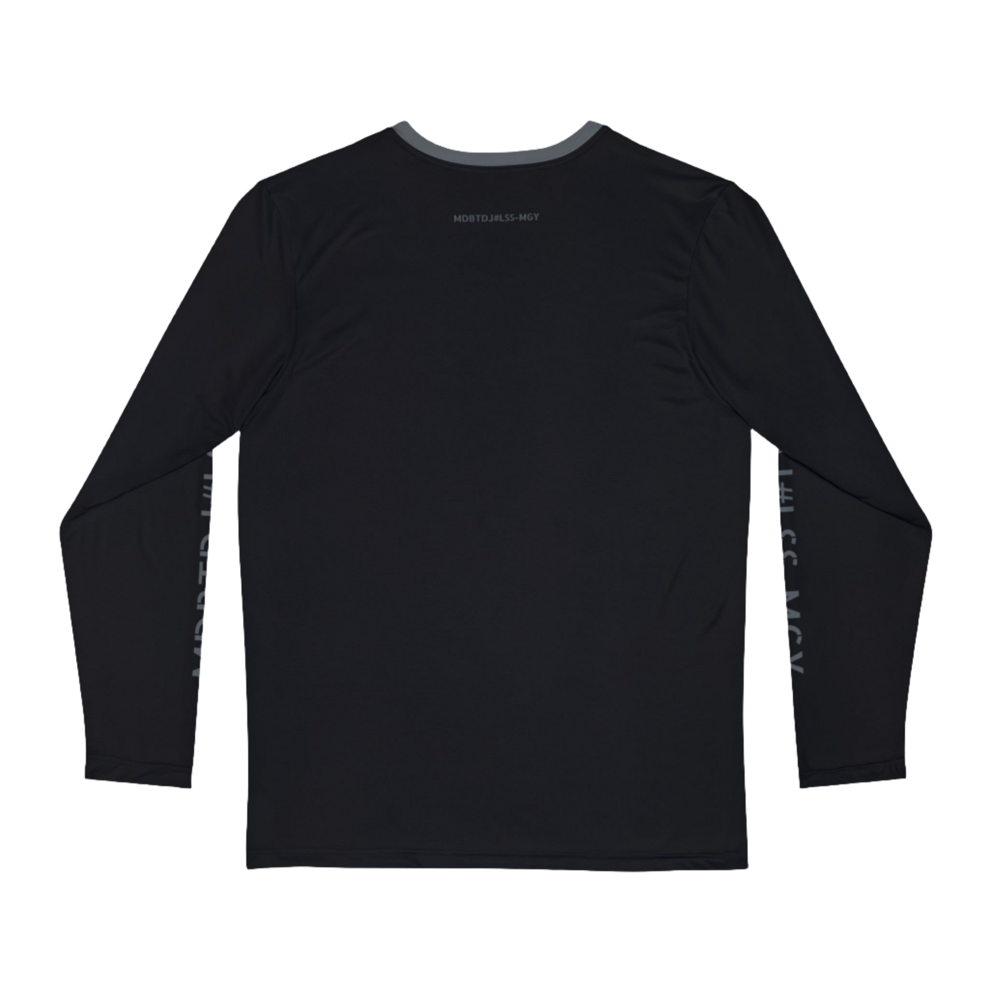 MDBTDJ#LSS-MGY Premium Men's Long Sleeve Shirt, Long Sleeve Shirt, Clothing Tops, Tattooed Djs Shop