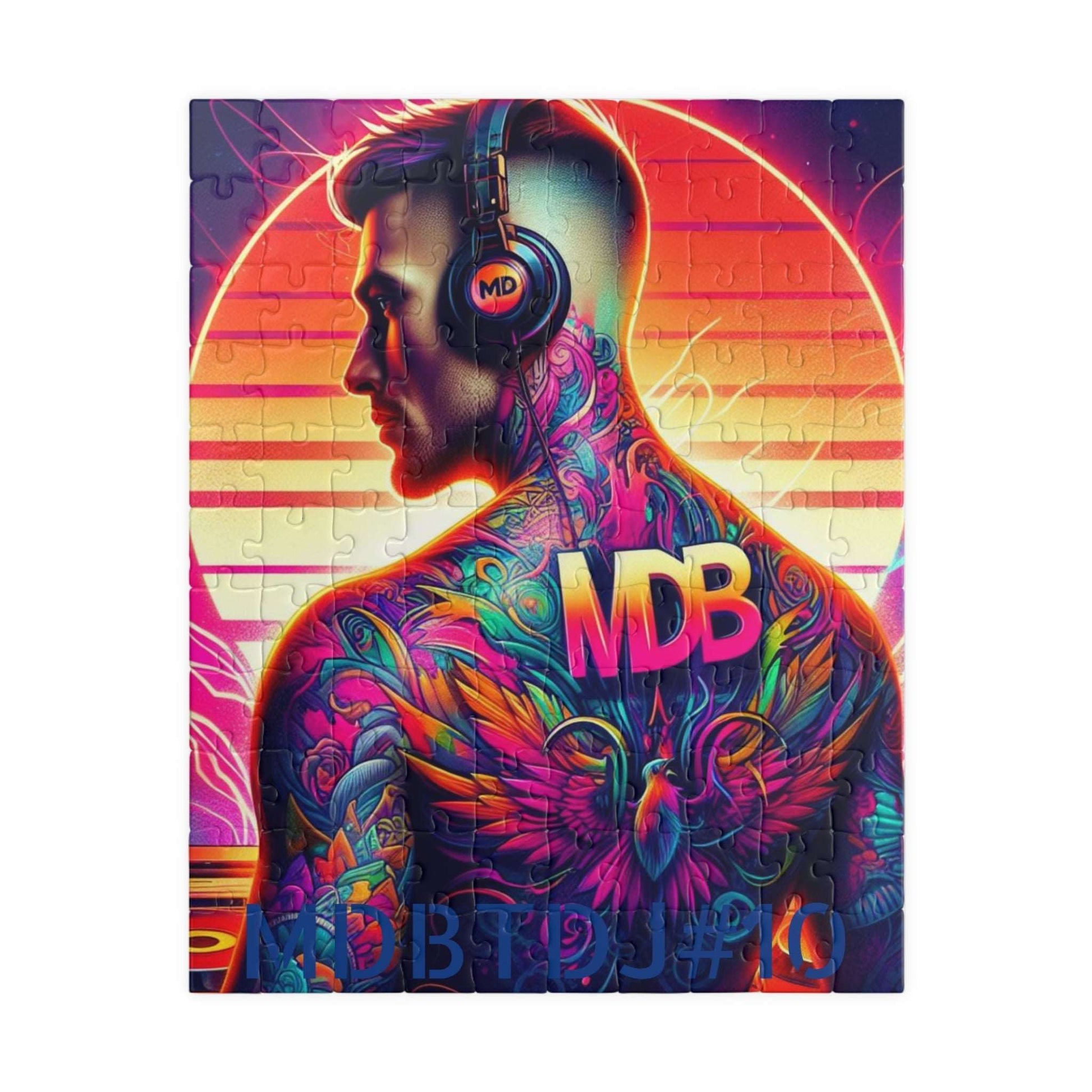 MDBTDJ#10 Puzzle (110, 252, 520, 1014-piece) Tattooed Dj's Limited Edition