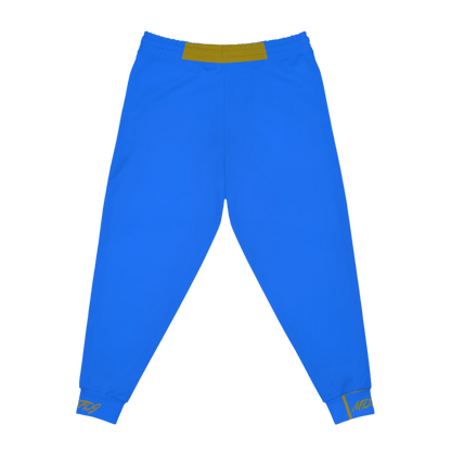 MDBTDJ#OG1BLUGLD Athletic Joggers Activewear Sweat Pants