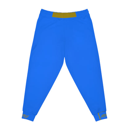 MDBTDJ#OG1BLUGLD Athletic Joggers Activewear Sweat Pants