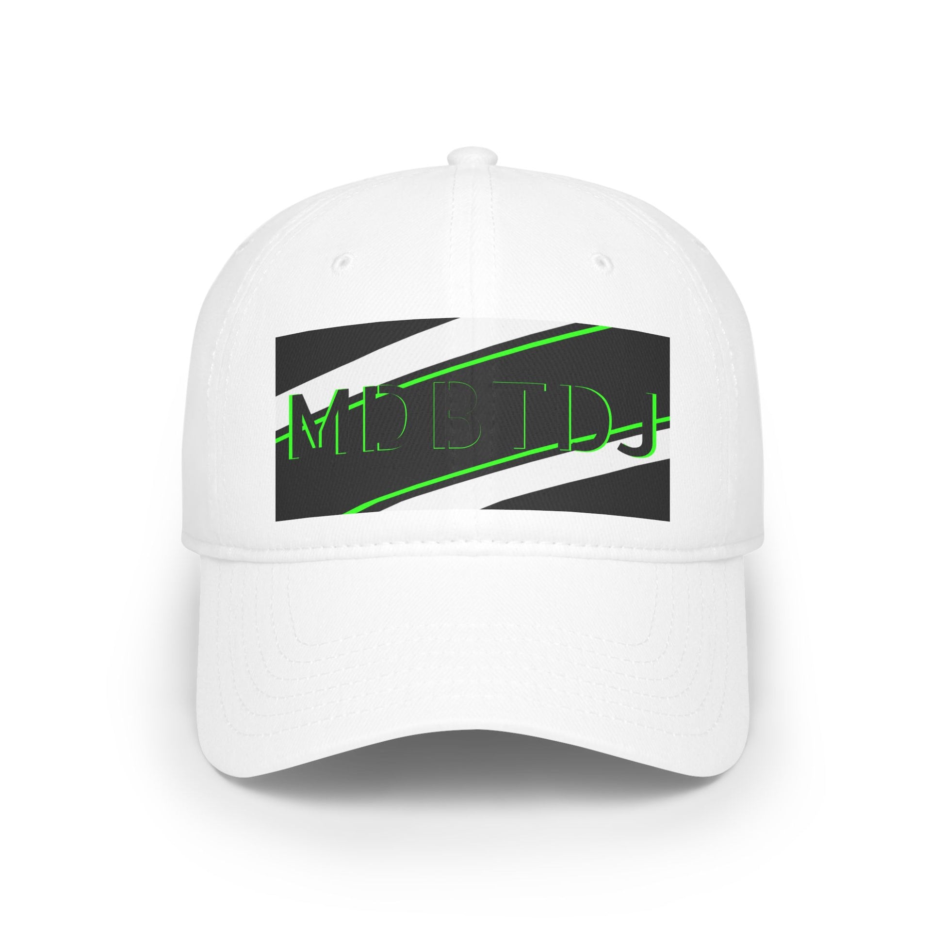 MDBTDJ#HZPSBWNGC White - Low Profile Baseball Cap, Hats, Tattooed Djs Shop