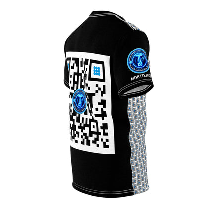 MDBTDJ#QR Unisex Cut & Sew Tee Tattooed Dj's Limited Edition, All Over Prints, Tattooed Djs Shop