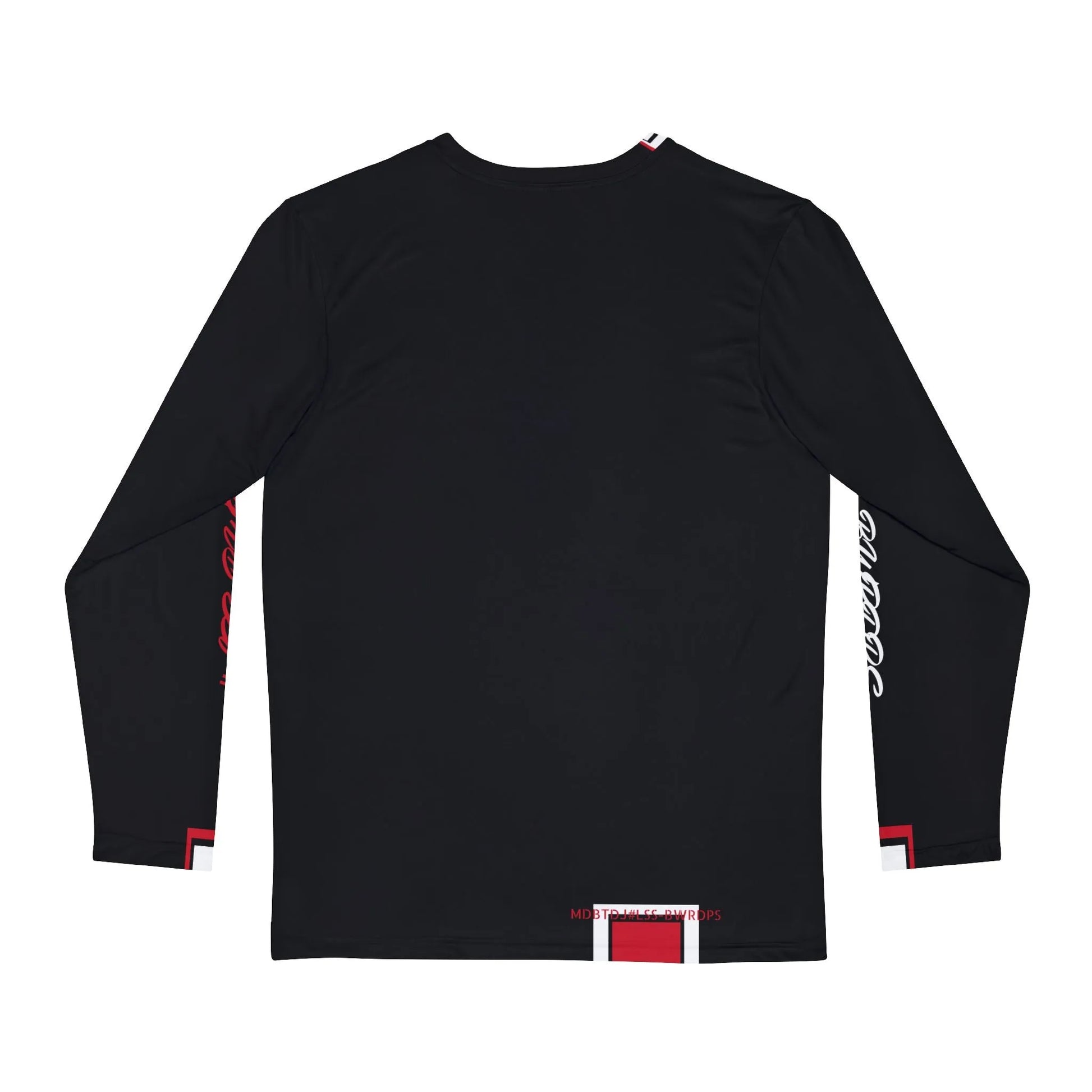 MDBTDJ#LSS-BWRDPS Men's Long Sleeve Shirt, Long Sleeve Shirt, Clothing Tops, Tattooed Djs Shop
