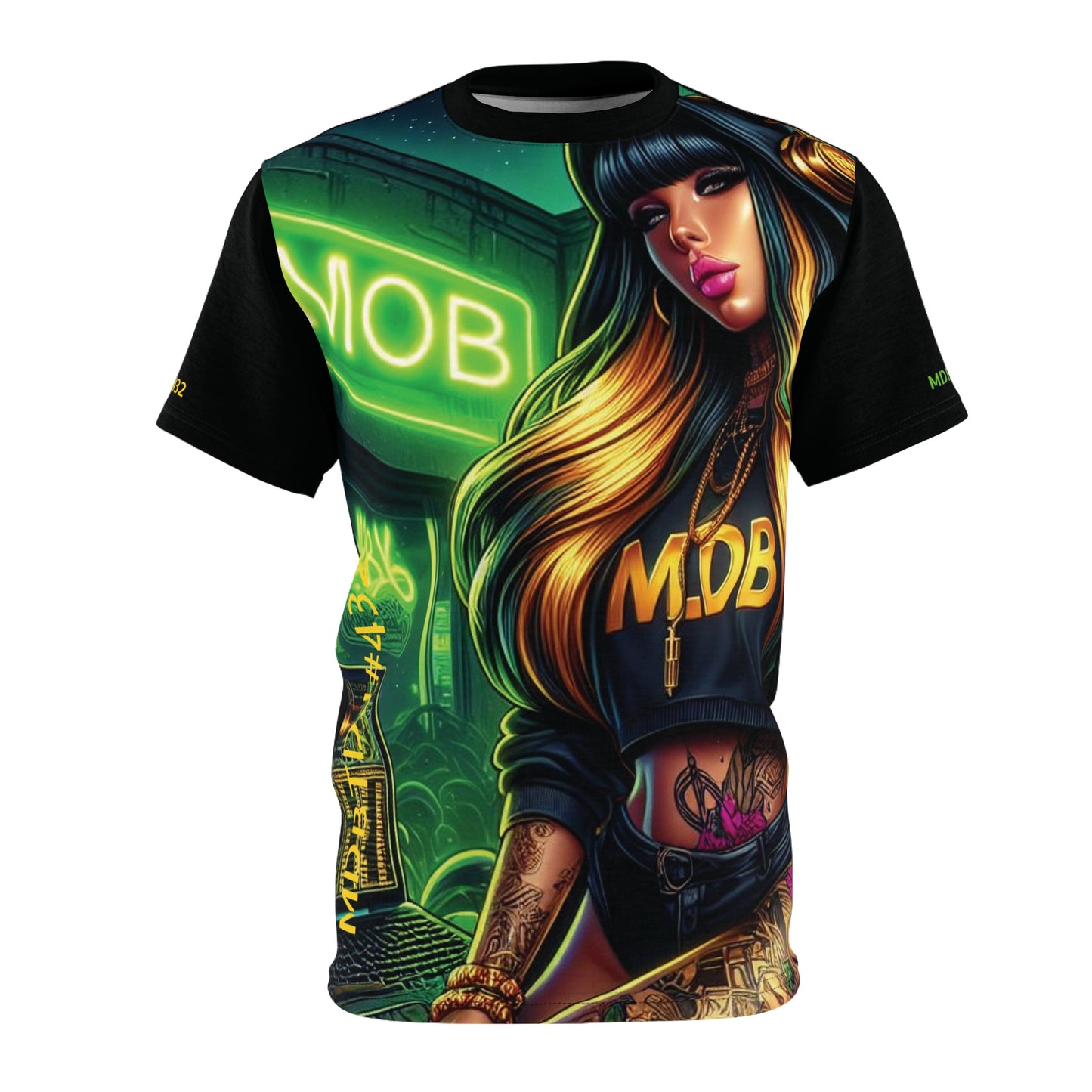 MDBTDJ#432 Premium Tee Shirt - Tattooed Dj's Limited Edition - Unisex, T-Shirt, Clothing Tops, Tattooed Djs Shop