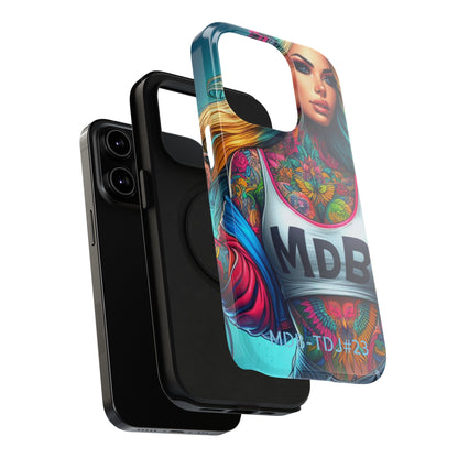 MDBTDJ#23 Impact-Resistant Phone Cases Fits most Tattooed DJ's Limited Edition, Phone Case, Tattooed Djs Shop