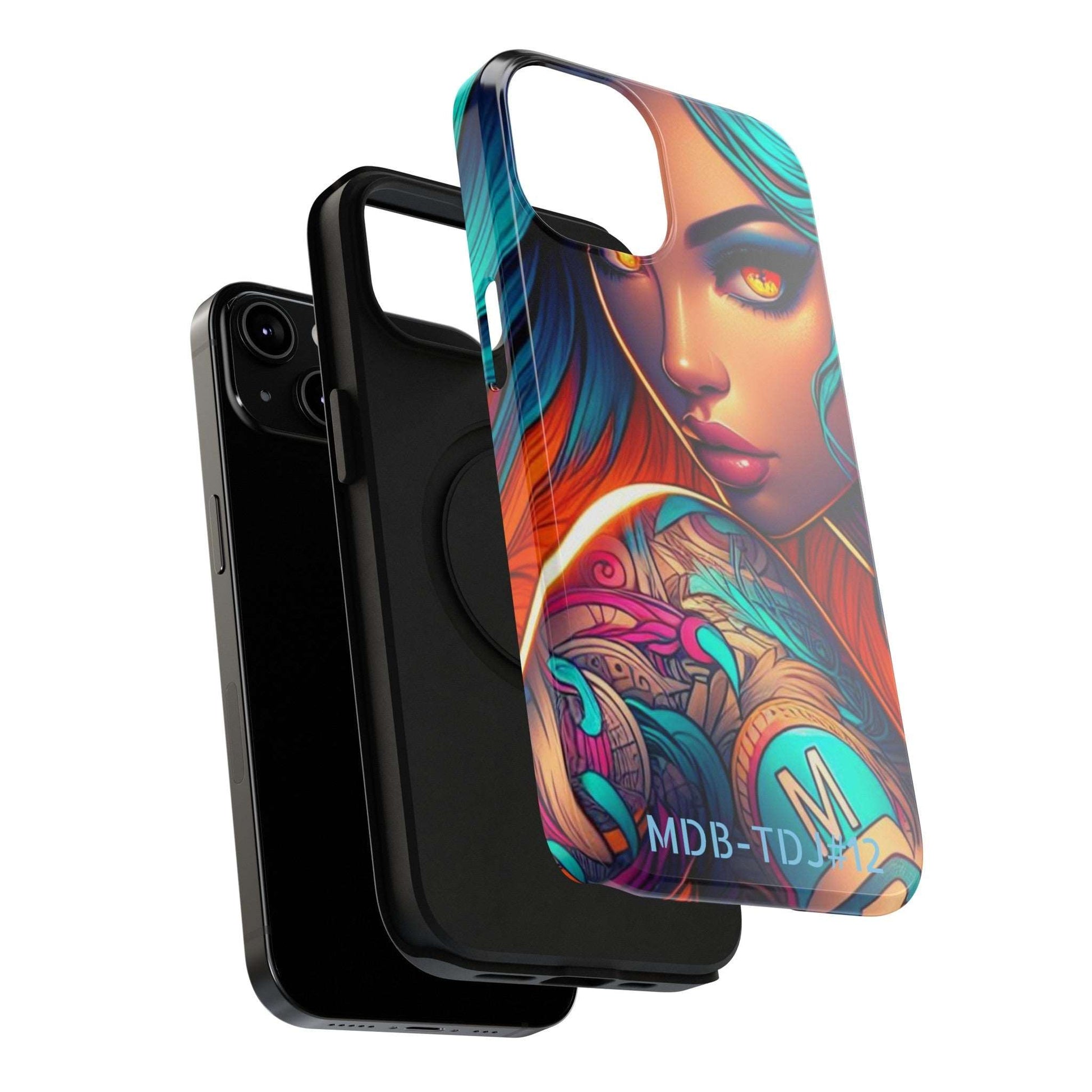 MDBTDJ#12 Impact-Resistant Phone Cases Tattooed DJ's Limited Edition Fits Most