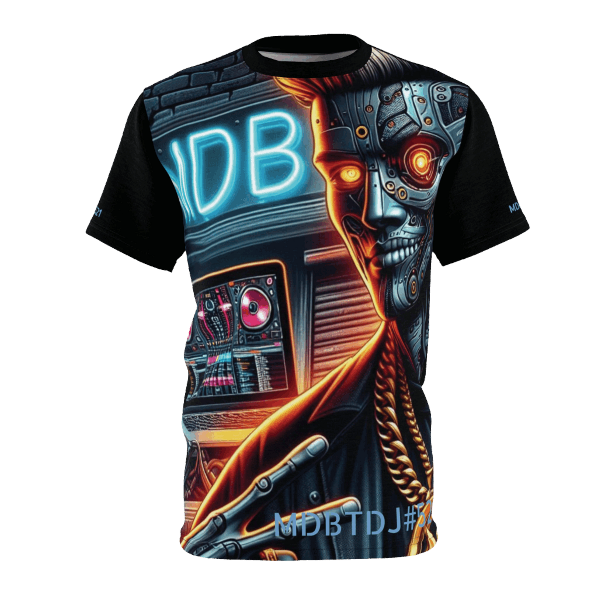 MDBTDJ#521 Premium Tee Shirt - Unisex Tattooed Dj's Limited Edition