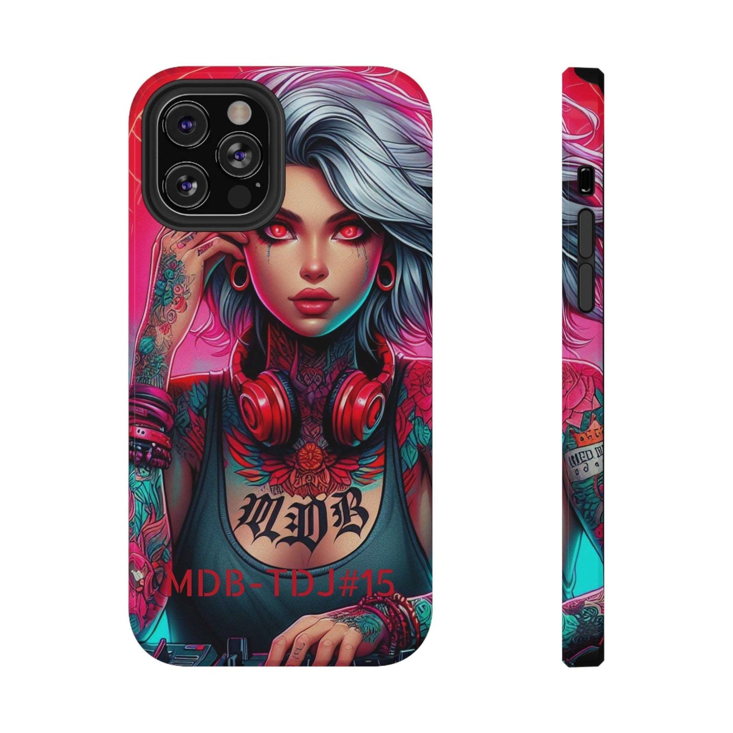 MDBTDJ#15 Impact-Resistant Phone Cases Fits most Tattooed DJ's Limited Edition