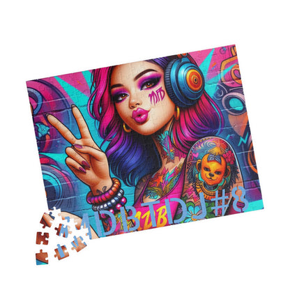 MDBTDJ#8 Puzzle (110, 252, 520, 1014-piece) Tattooed Dj's Limited Edition, Puzzle, Puzzles, Tattooed Djs Shop