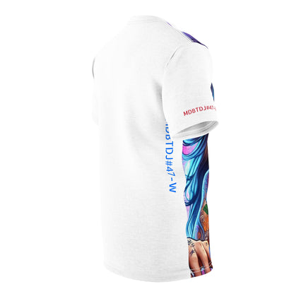 MDBTDJ#47-W Premium Art Tee Shirt - Tattooed Dj's Limited Edition - Unisex