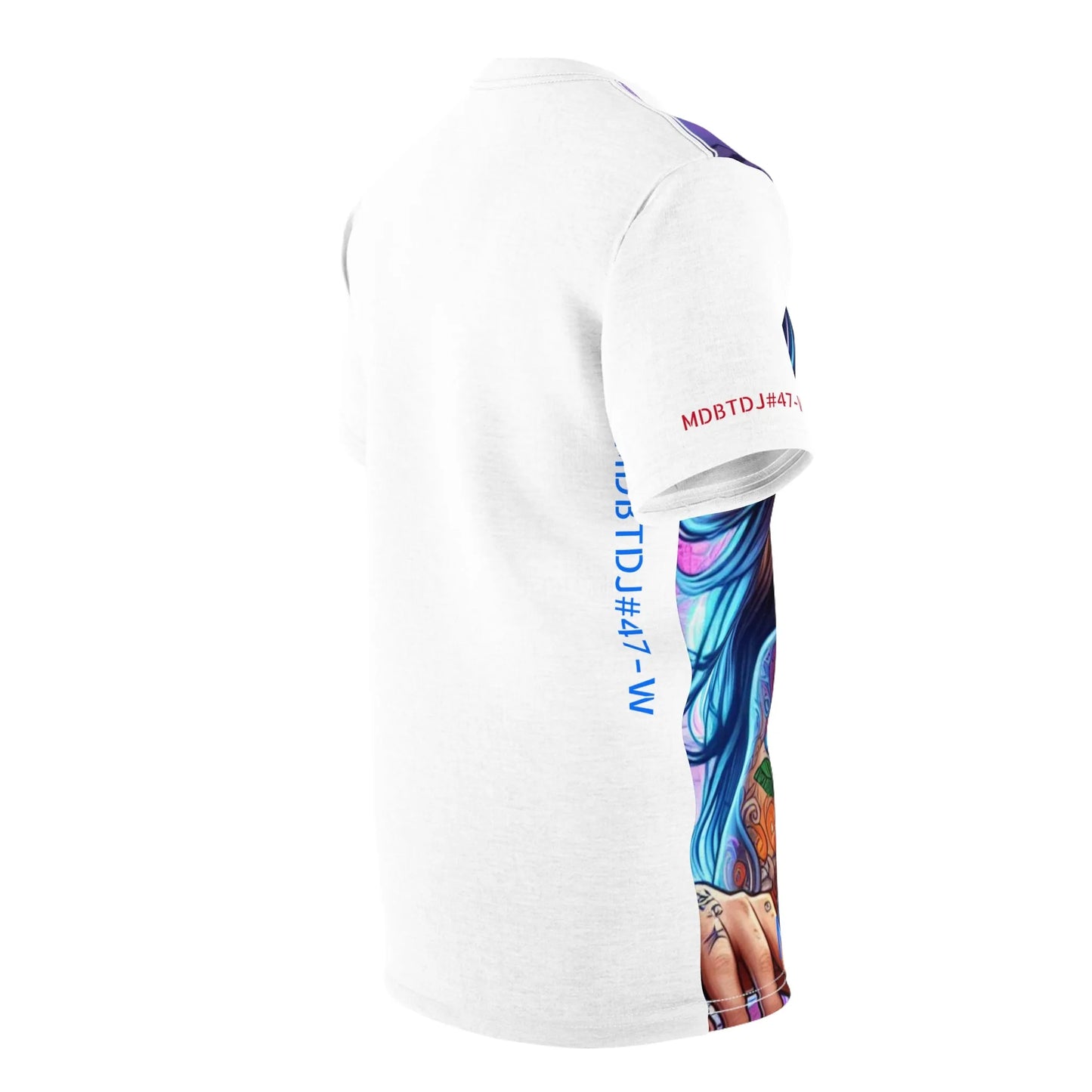 MDBTDJ#47-W Premium Art Tee Shirt - Tattooed Dj's Limited Edition - Unisex, T-Shirt, T-Shirts, Tattooed Djs Shop