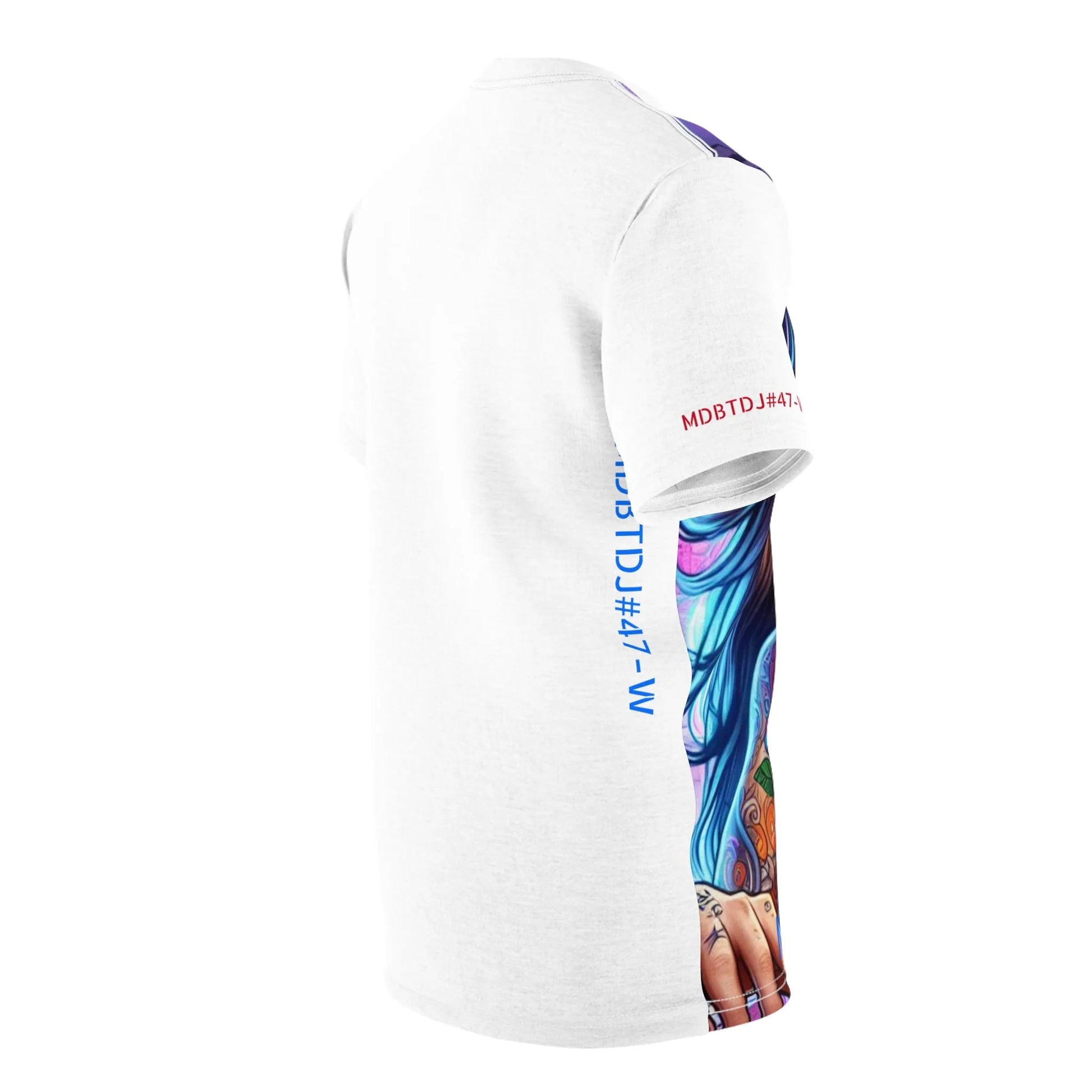 MDBTDJ#47-W Premium Art Tee Shirt - Tattooed Dj's Limited Edition - Unisex, T-Shirt, T-Shirts, Tattooed Djs Shop