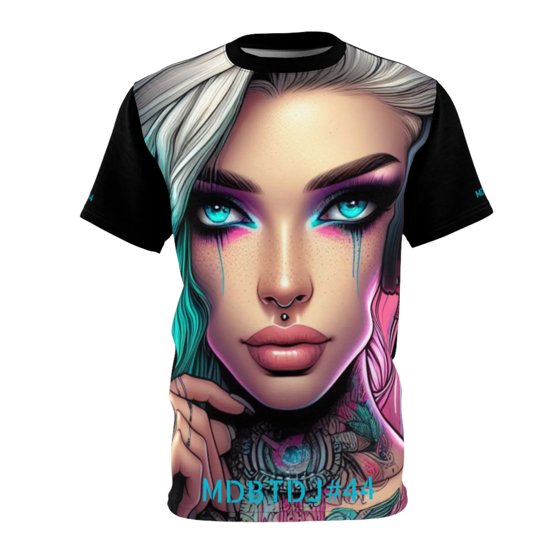 MDBTDJ#44 Premium Art Tee Shirt - Tattooed Dj's Limited Edition - Unisex, T-Shirt, T-Shirts, Tattooed Djs Shop