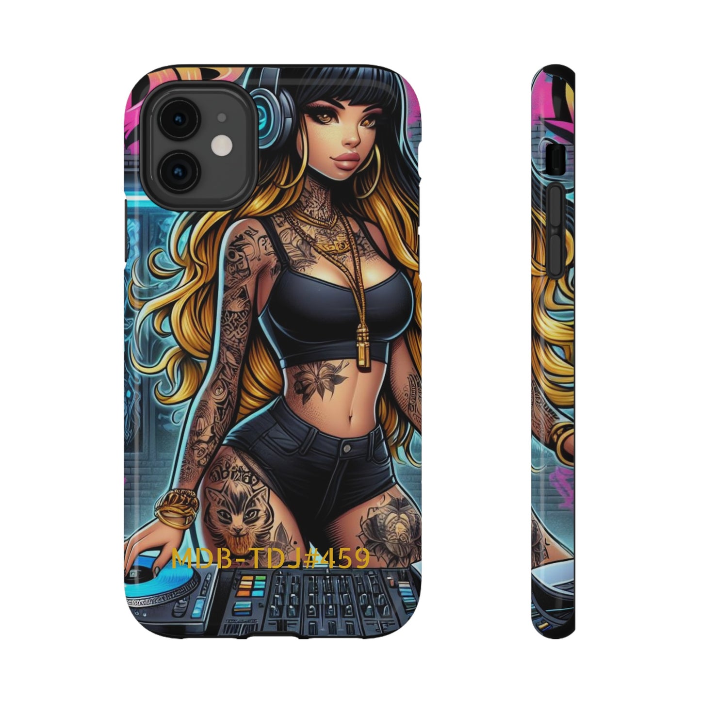 MDBTDJ#459 Impact-Resistant Phone Case Tattooed DJ's Limited Edition Fits Most, Phone Case, Tattooed Djs Shop