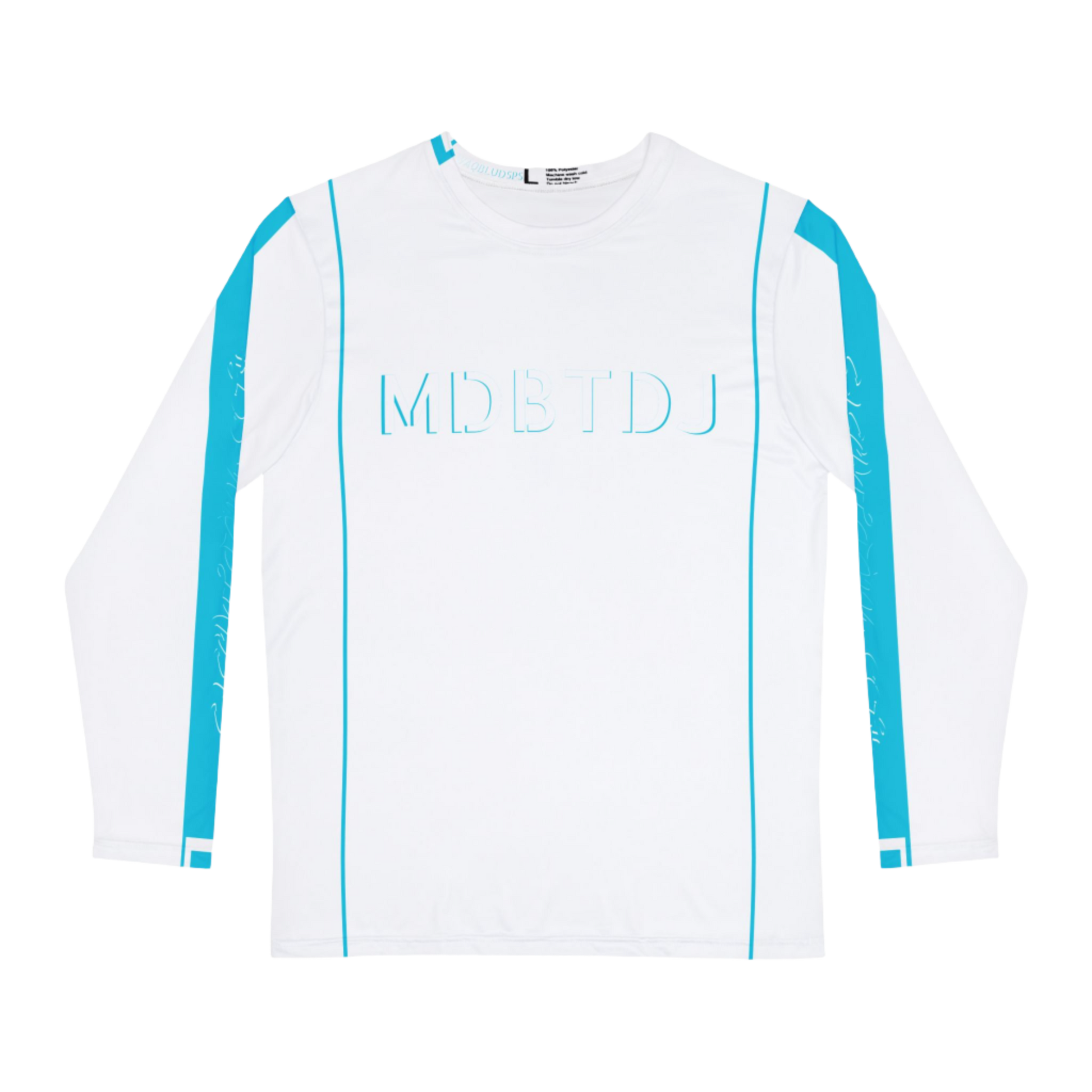 MDBTDJ#LSS-WAQBLUDSPS Premium Men's Long Sleeve Shirt, Long Sleeve Shirt, Clothing Tops, Tattooed Djs Shop