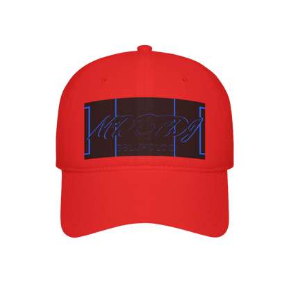 MDBTDJ#BBLUHOLOC Red - Low Profile Baseball Cap