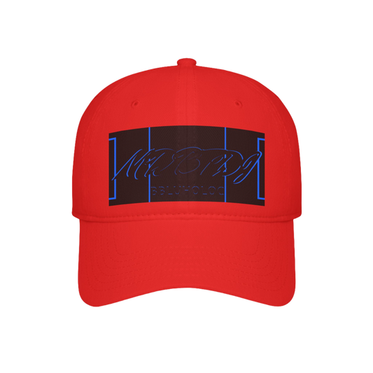 MDBTDJ#BBLUHOLOC Red - Low Profile Baseball Cap