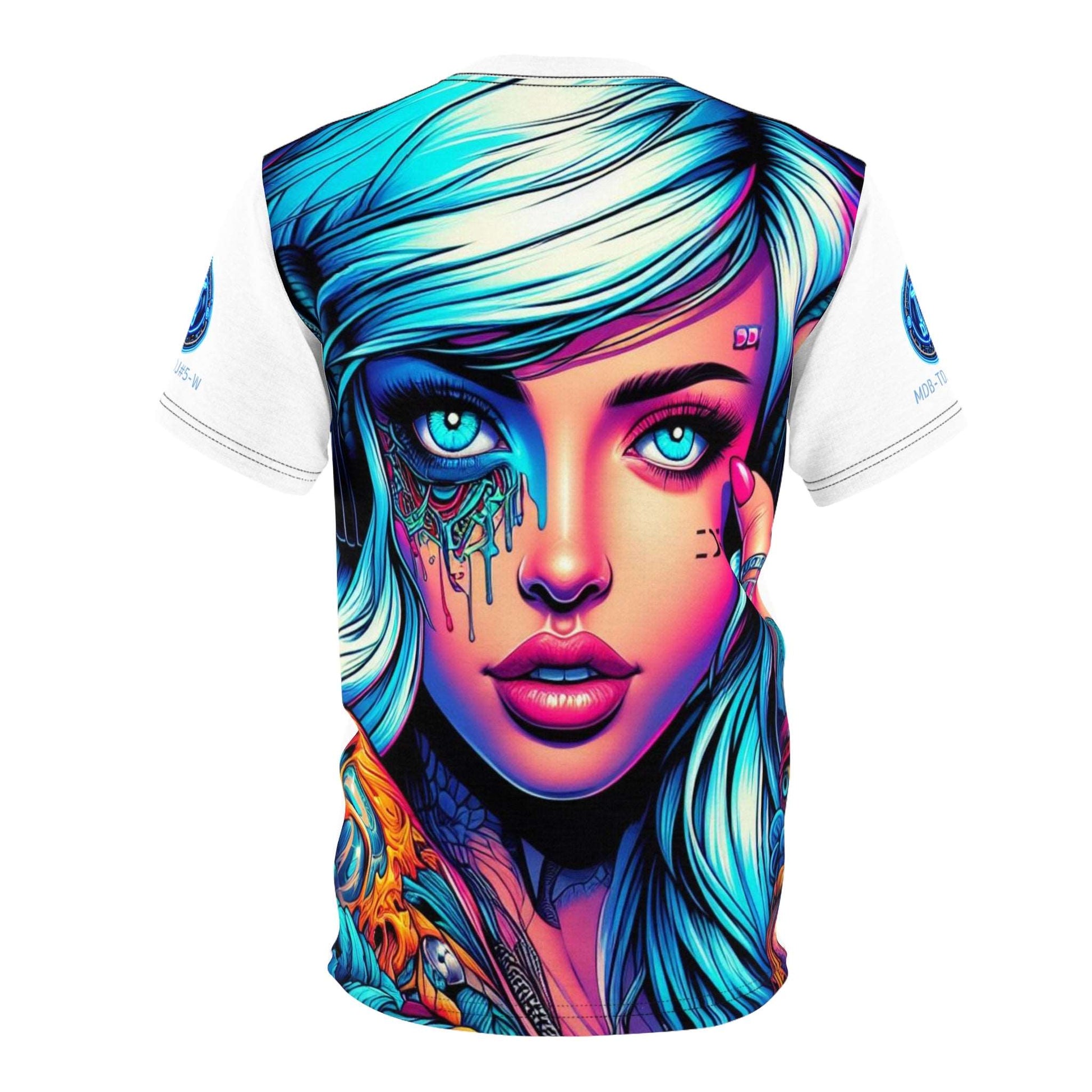 MDBTDJ#5-W Unisex Cut & Sew Tee Tattooed Dj's Limited Edition, All Over Prints, Tattooed Djs Shop