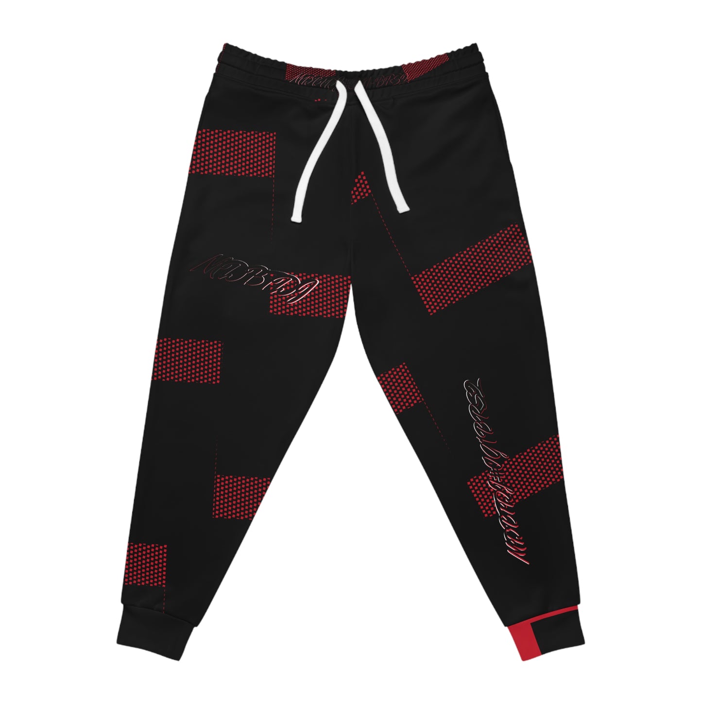 MDBTDJ#OG1BRSQ Athletic Joggers Tattooed DJ's Limited Edition, All Over Prints, Tattooed Djs Shop