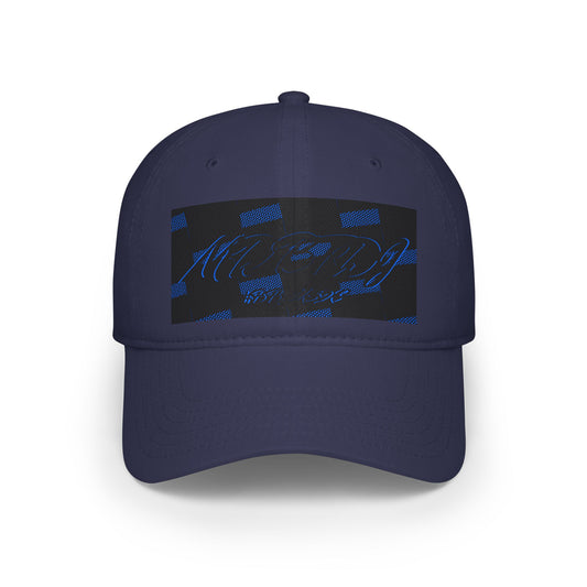 MDBTDJ#BBLUSQC Navy - Low Profile Baseball Cap, Hats, Hats, Tattooed Djs Shop