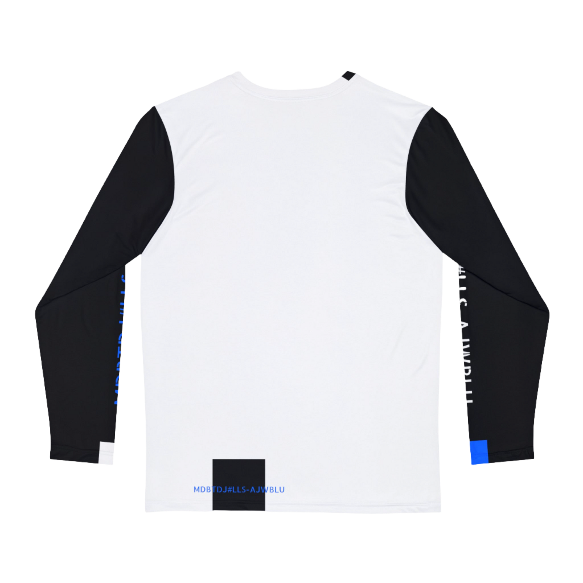 MDBTDJ#LLS-AJWBLU Premium Men's Long Sleeve Shirt, Long Sleeve Shirt, Clothing Tops, Tattooed Djs Shop